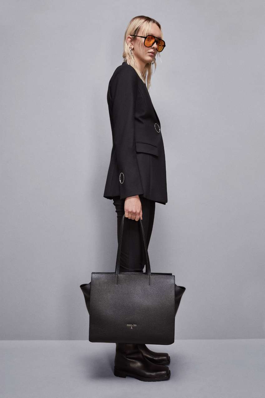 Zipper shopping bag 2025