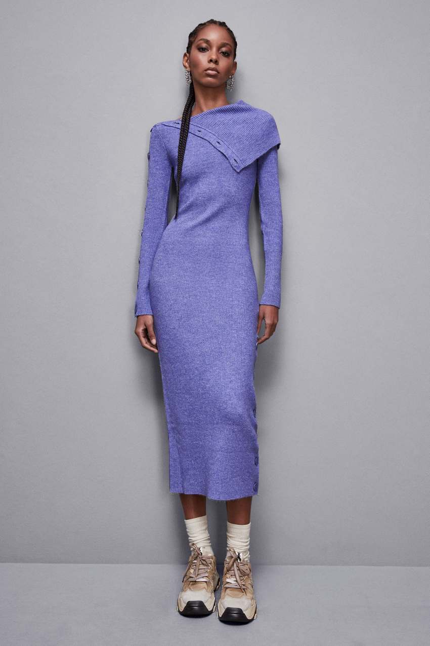 Robe midi manche longue cheap