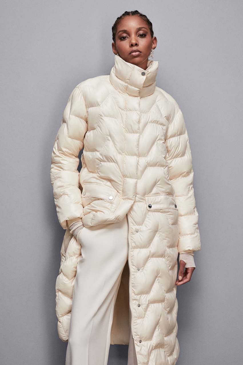 Elegant down jacket hotsell