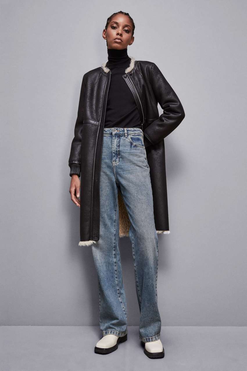 Patrizia pepe leather jacket outlet
