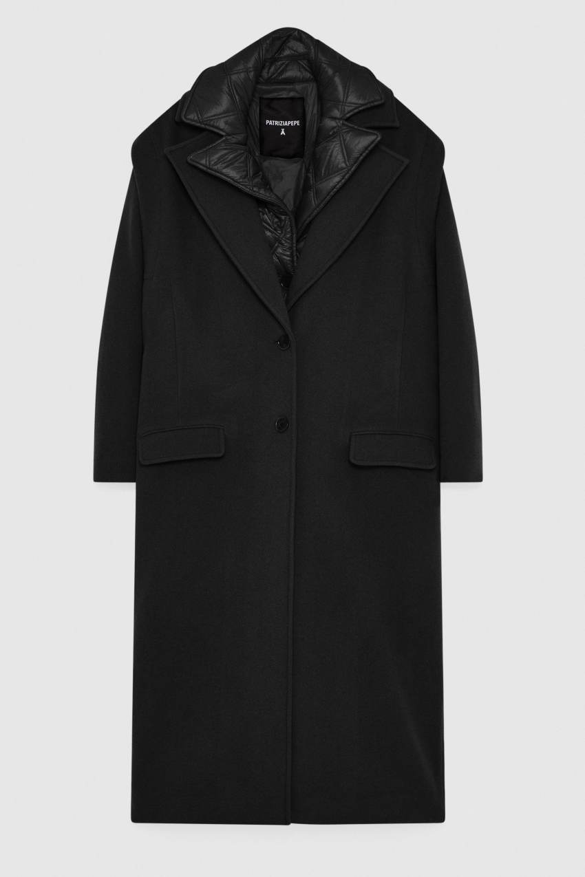 Long woolen cloth coat