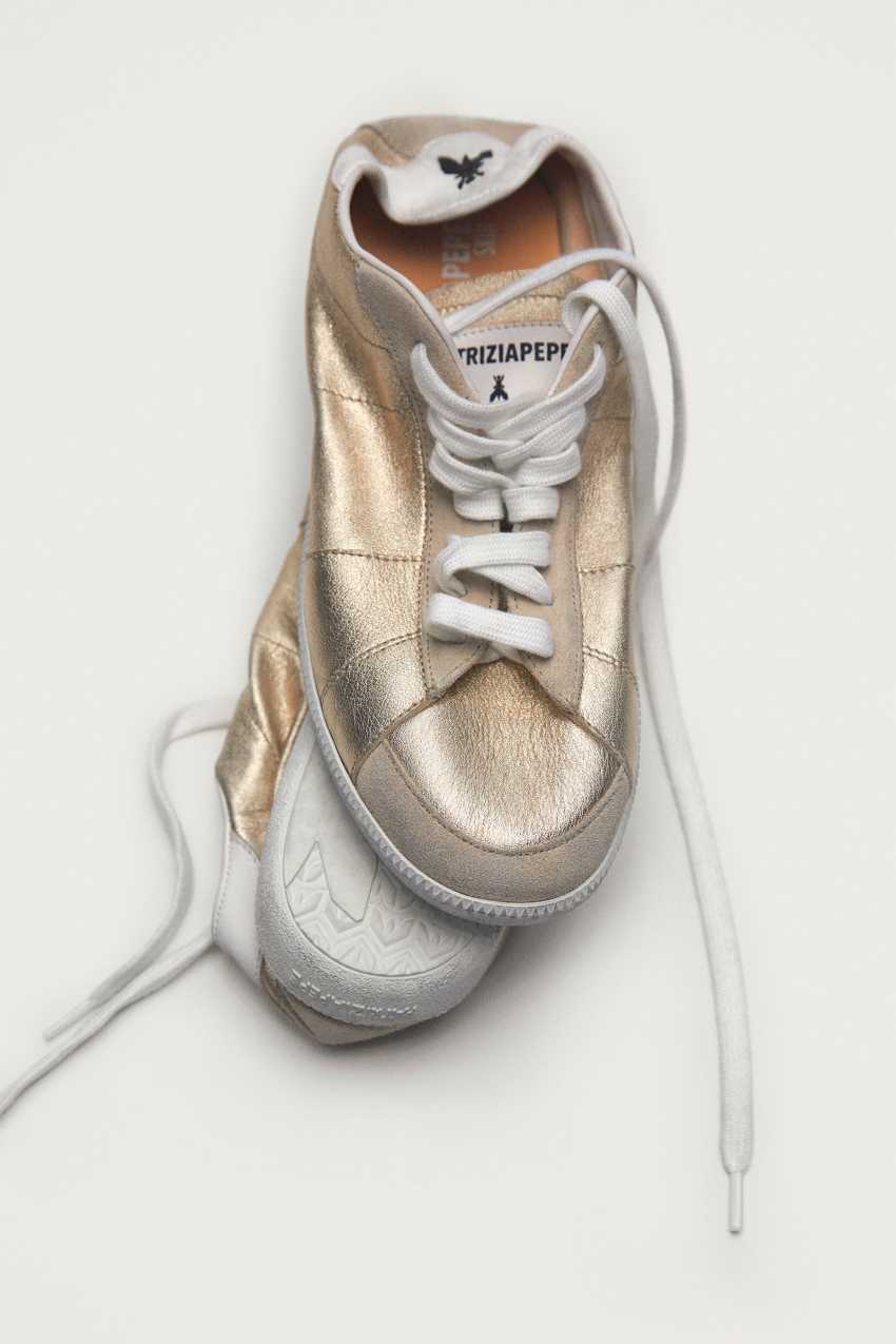 Superga shoes gold on sale