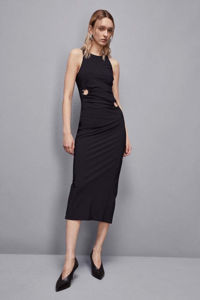 トップス andmary Maddie mellow ribbon set black Maddie mellow ribbon set