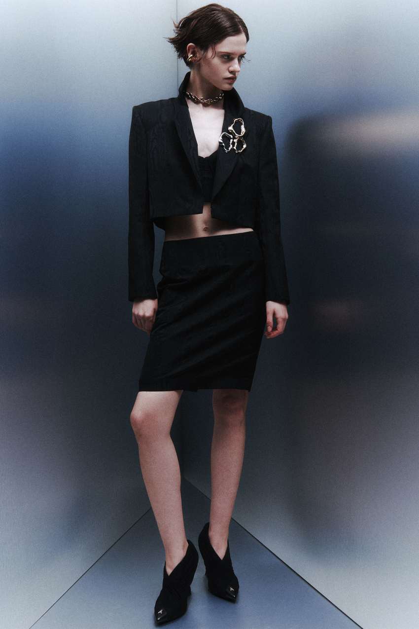 Longuette con spacco