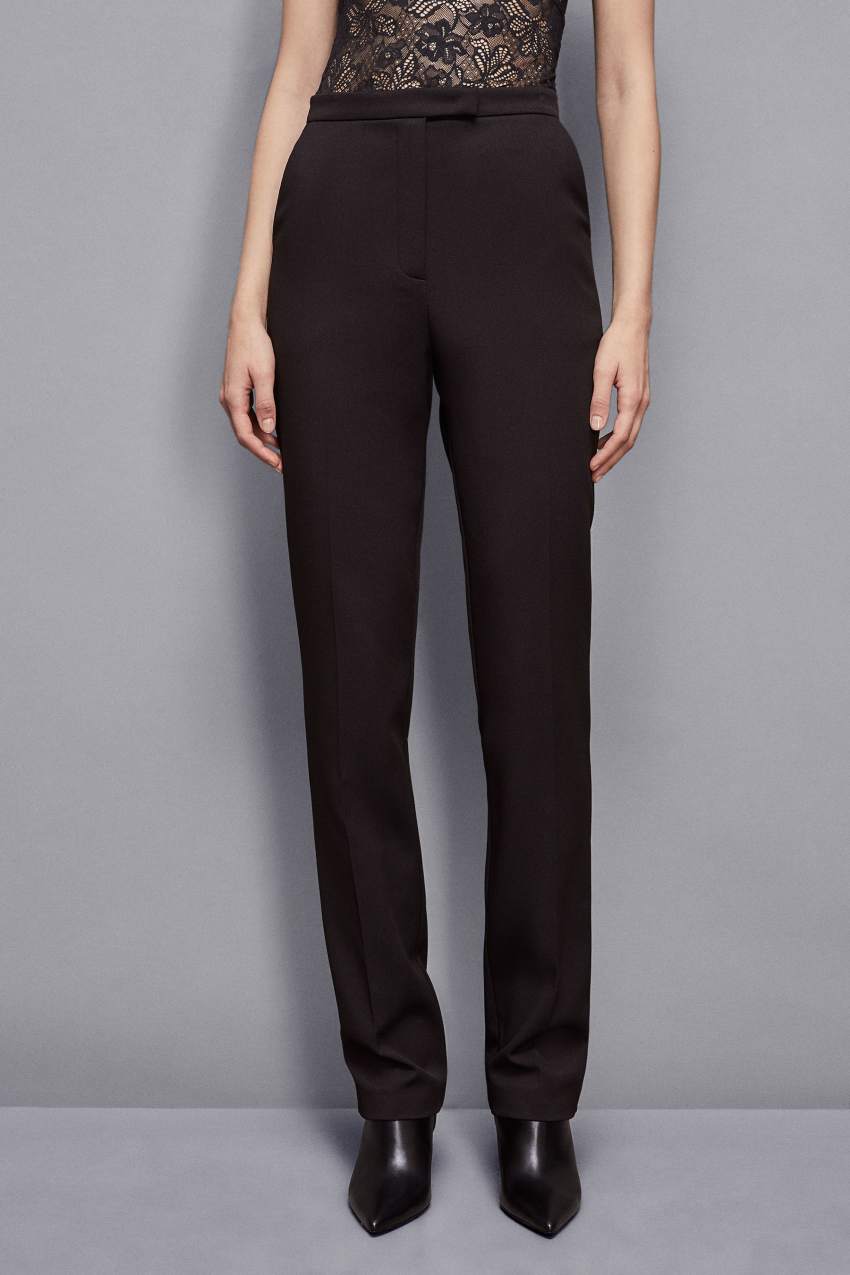 Slim fit pants Black Patrizia Pepe