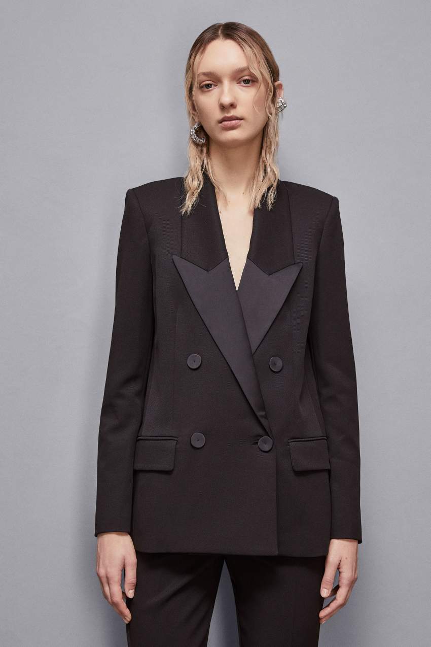スーツ 21AW DOUBLE SMOKING JACKET SOSHIOTSUKI ソウシオオツキ THE DOUBLE SMOKING JACKET