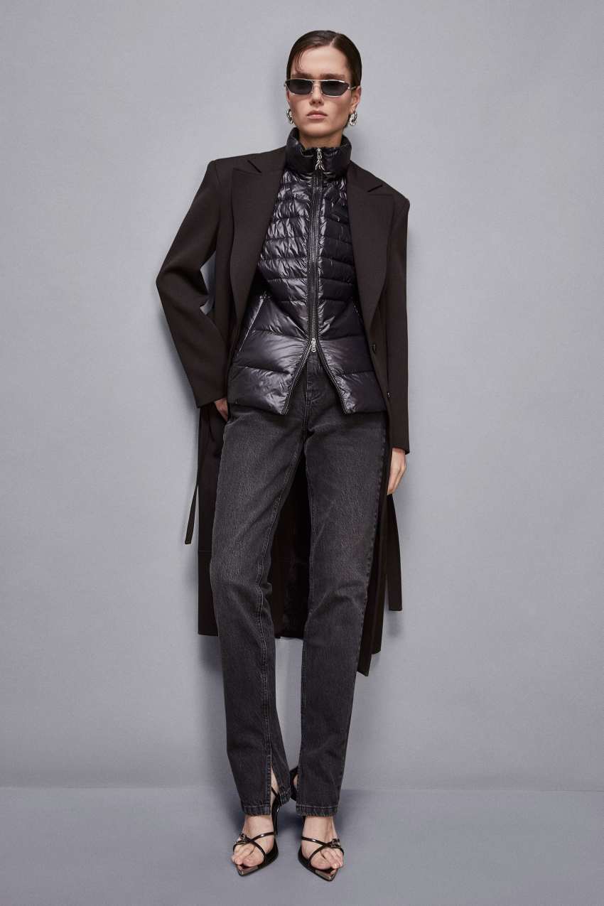 Piumino smanicato Essential