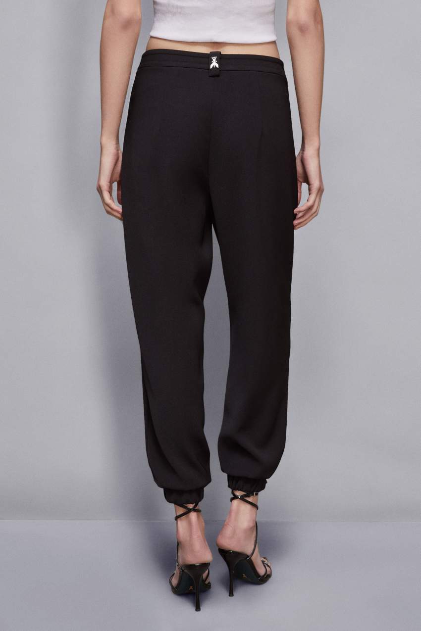 パンツ PATRIZIA PEPE Women Straight Pants 2P1685A598K103 Black Patrizia Pepe Straight pants