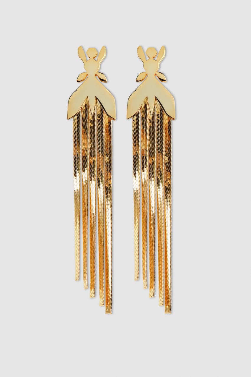 Orecchini eleganti Snake Chain