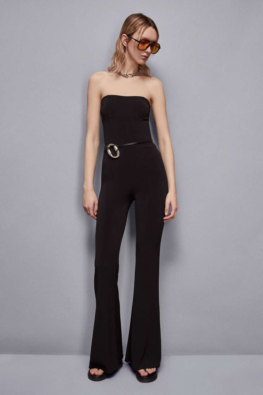 Tuta aderente in jersey Essential