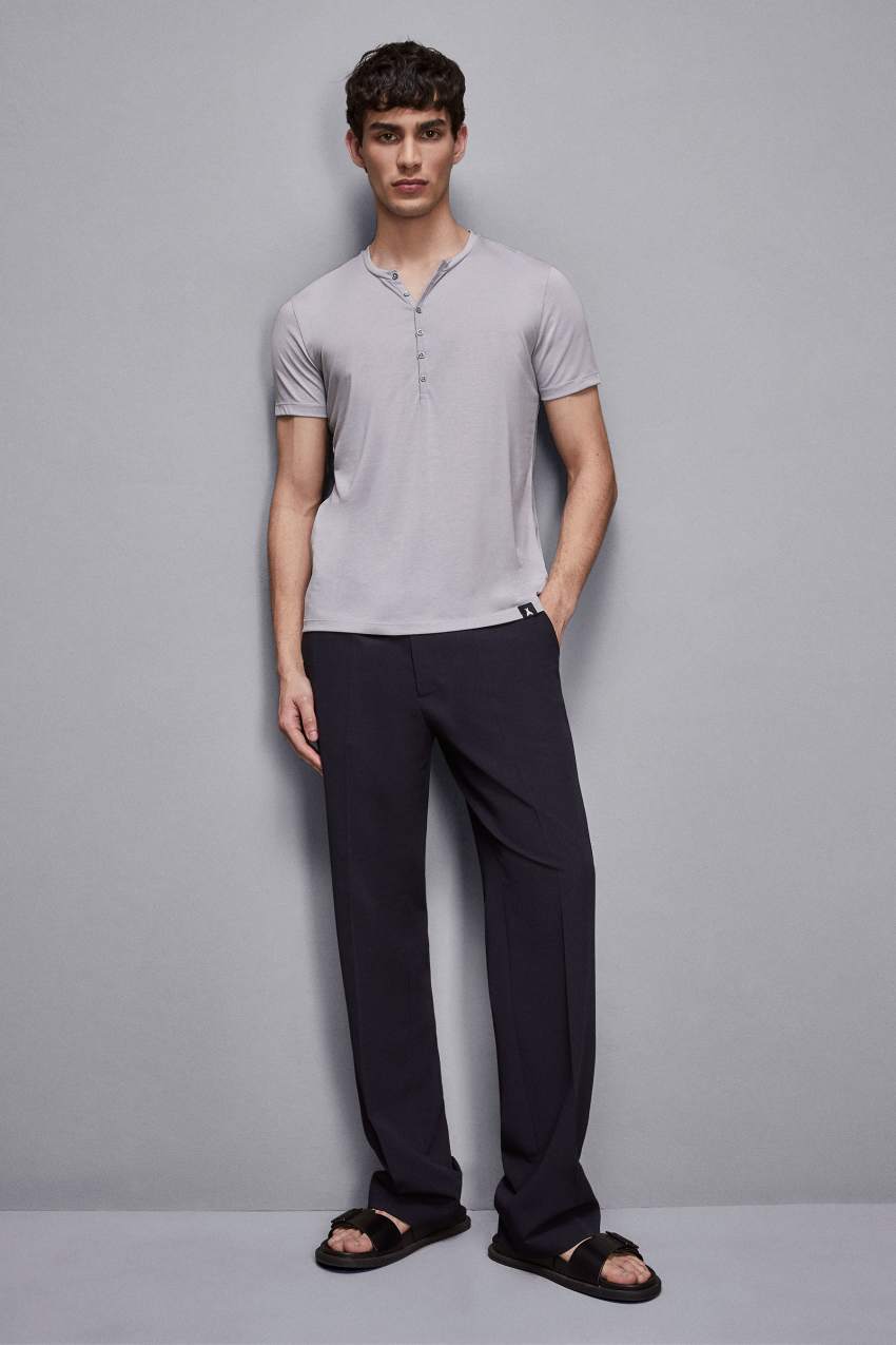 トップス tieme button up T-shirt-GRAY Authentic Button-down Shirt - Grey | Levi's® US