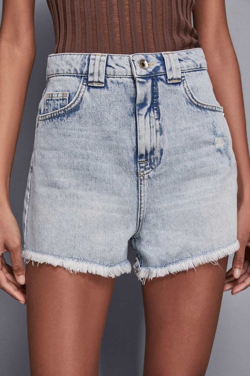 ショートパンツ PATRIZIA PEPE Woman Short Blue 2P1661A573 C789 PATRIZIA PEPE Woman Short Blue 2P1661A573 C789 (Patrizia