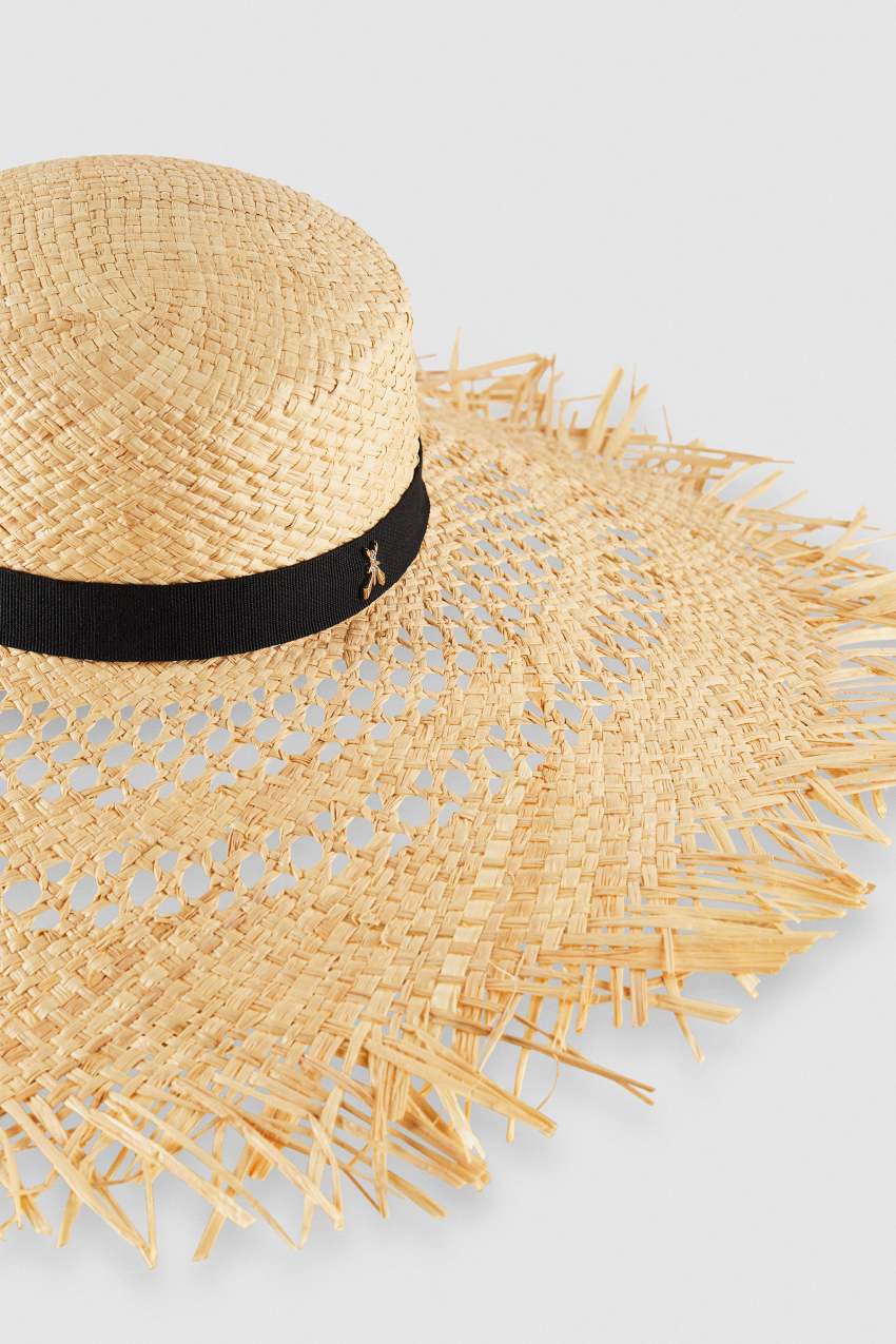 【完売品】MEDI RAFFIA LADY HAT ameri vinvage RHL3101OSNAT00003_a0d809fc-