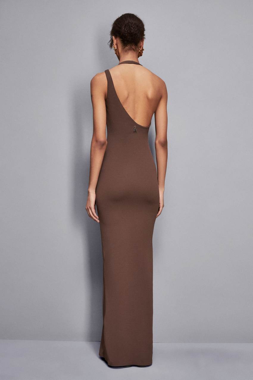 ALGY 卒服　150cm Floral Satin Square Neck Fit And Flare Maxi Bridesmaid Dress