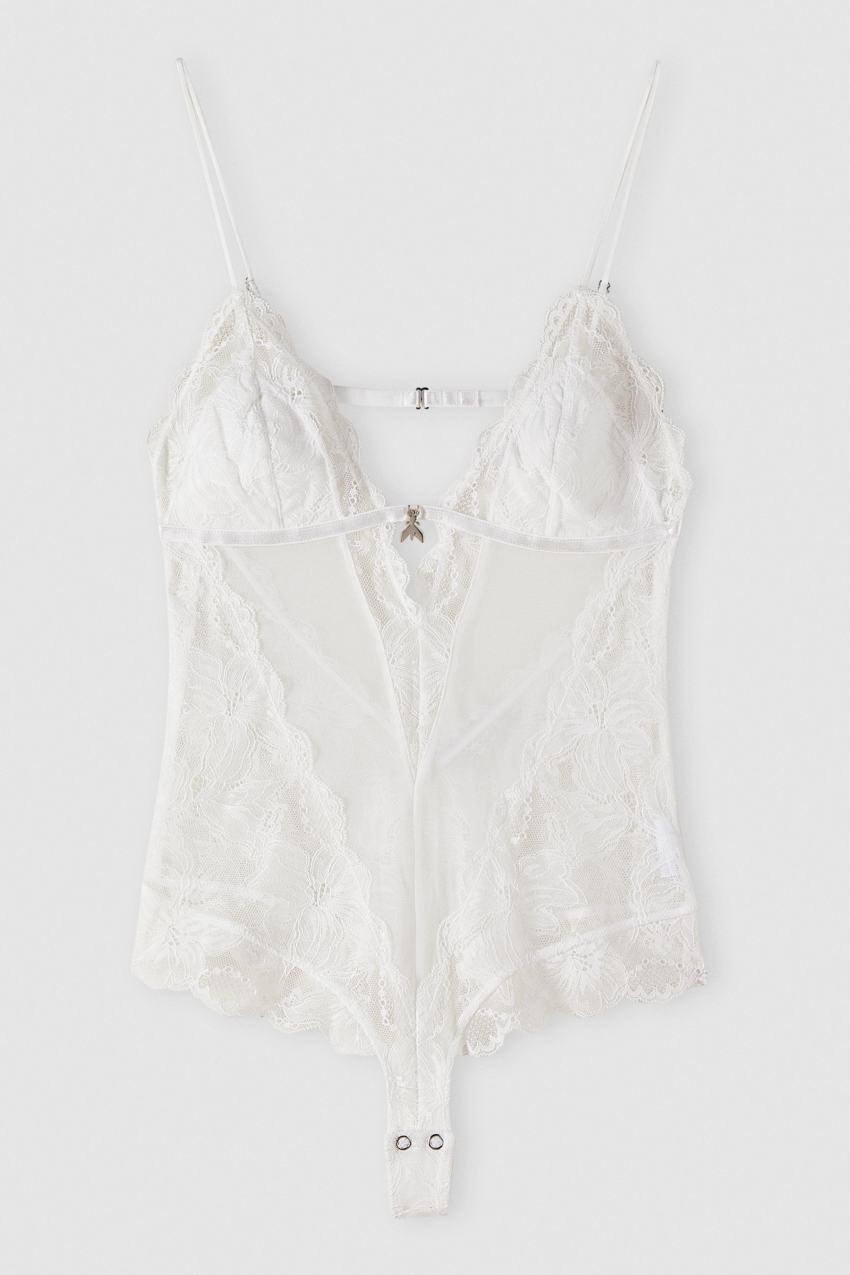 CARLA カーラ Lace body suit ホワイト サイズ2 (M) Cindy / The Bodysuit – Casia Intimates
