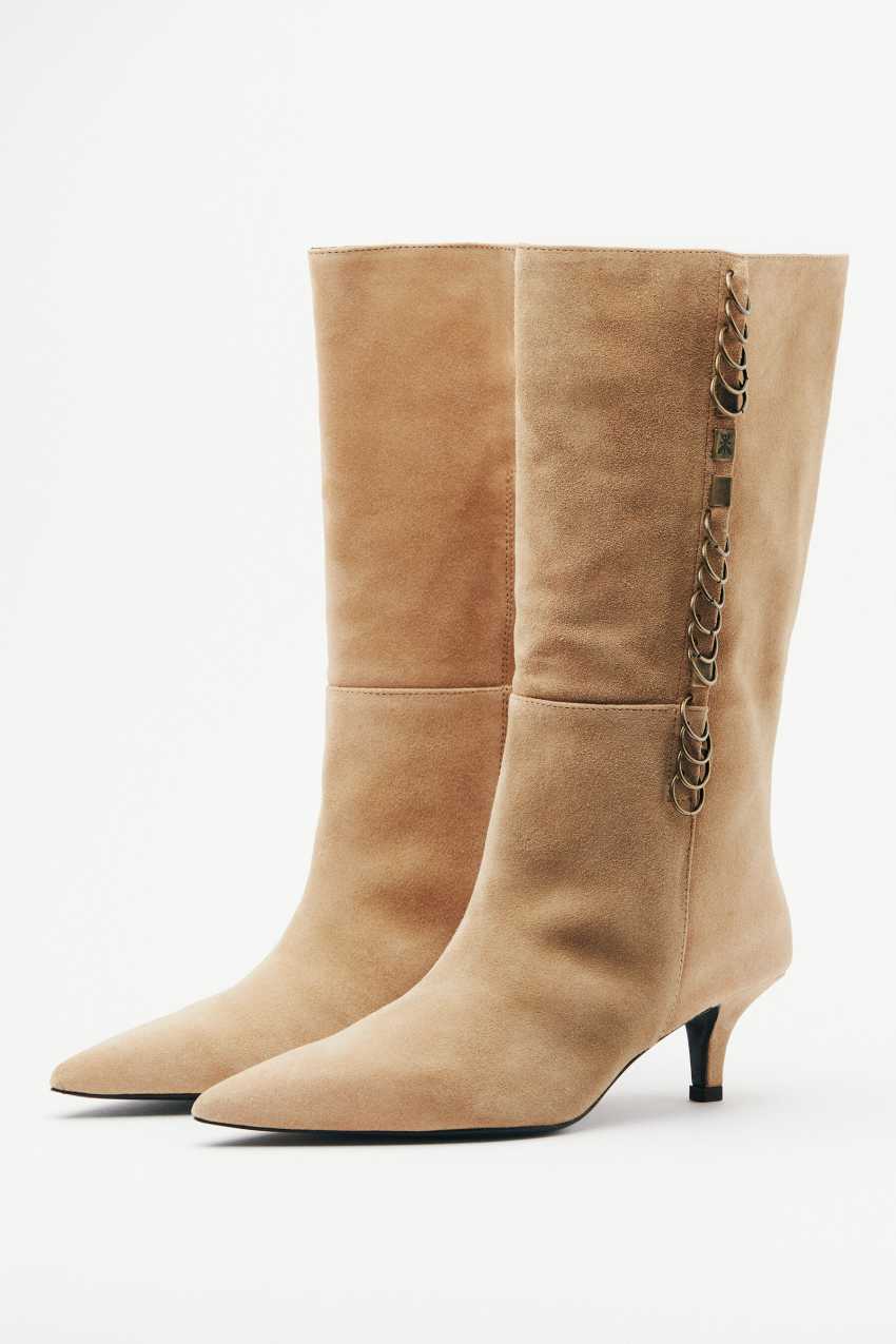 ブーツその他 Ambra Brown Suede Brown Suede Boots for Women