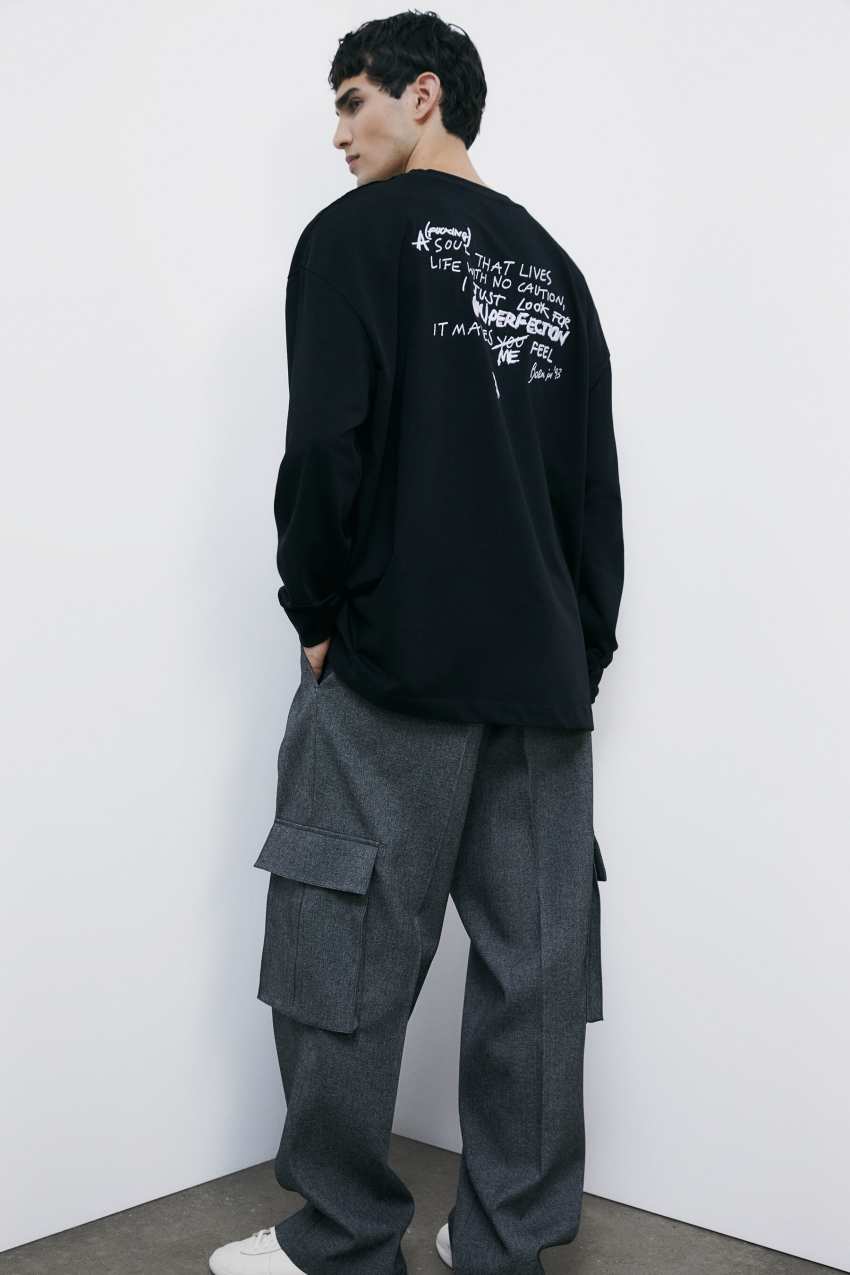 Felpa (IM)PERFECTION in cotone