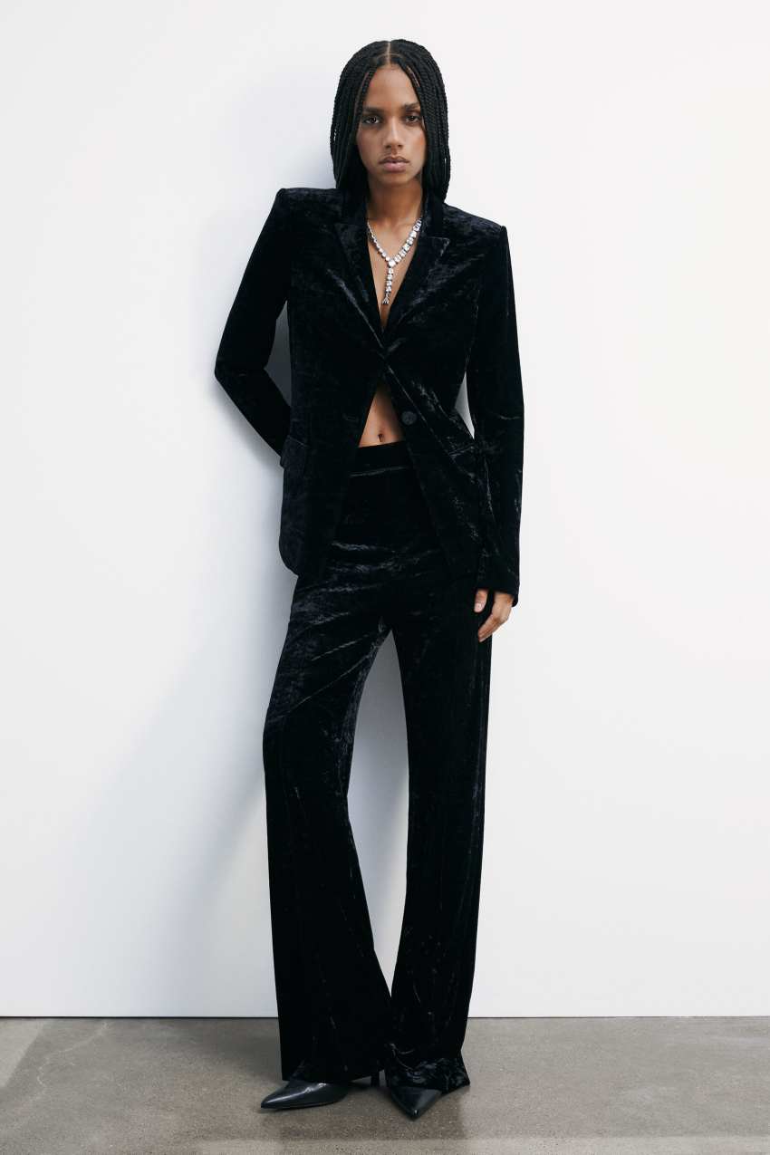 Pantaloni ESSENTIAL in velluto