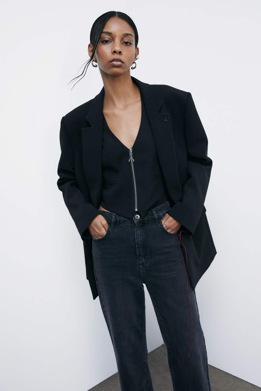 Gilet sartoriale ESSENTIAL con zip