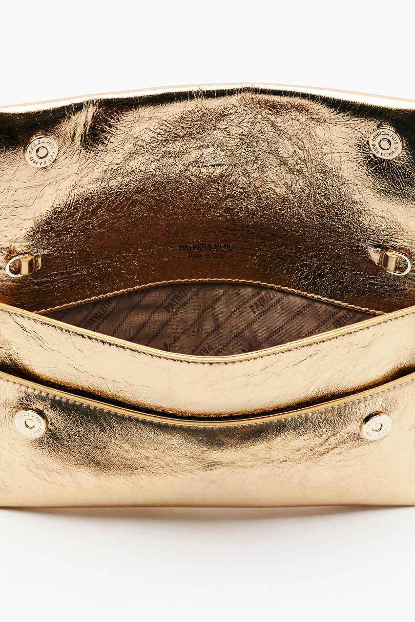 Fly ceremony clutch | Gold | Patrizia Pepe