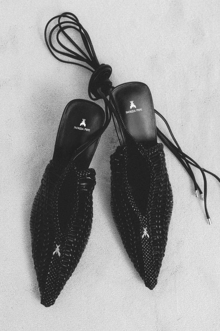 Slingback intrecciate Handcraft Minimal Shape