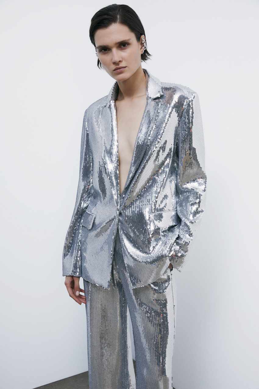 Blazer full paillettes
