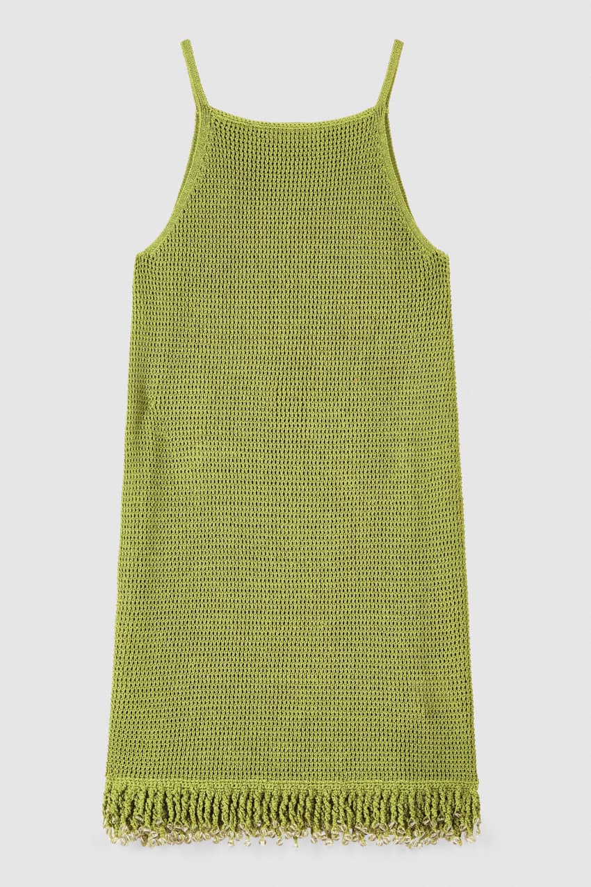 patrizia pepe green dress Draped jersey gown