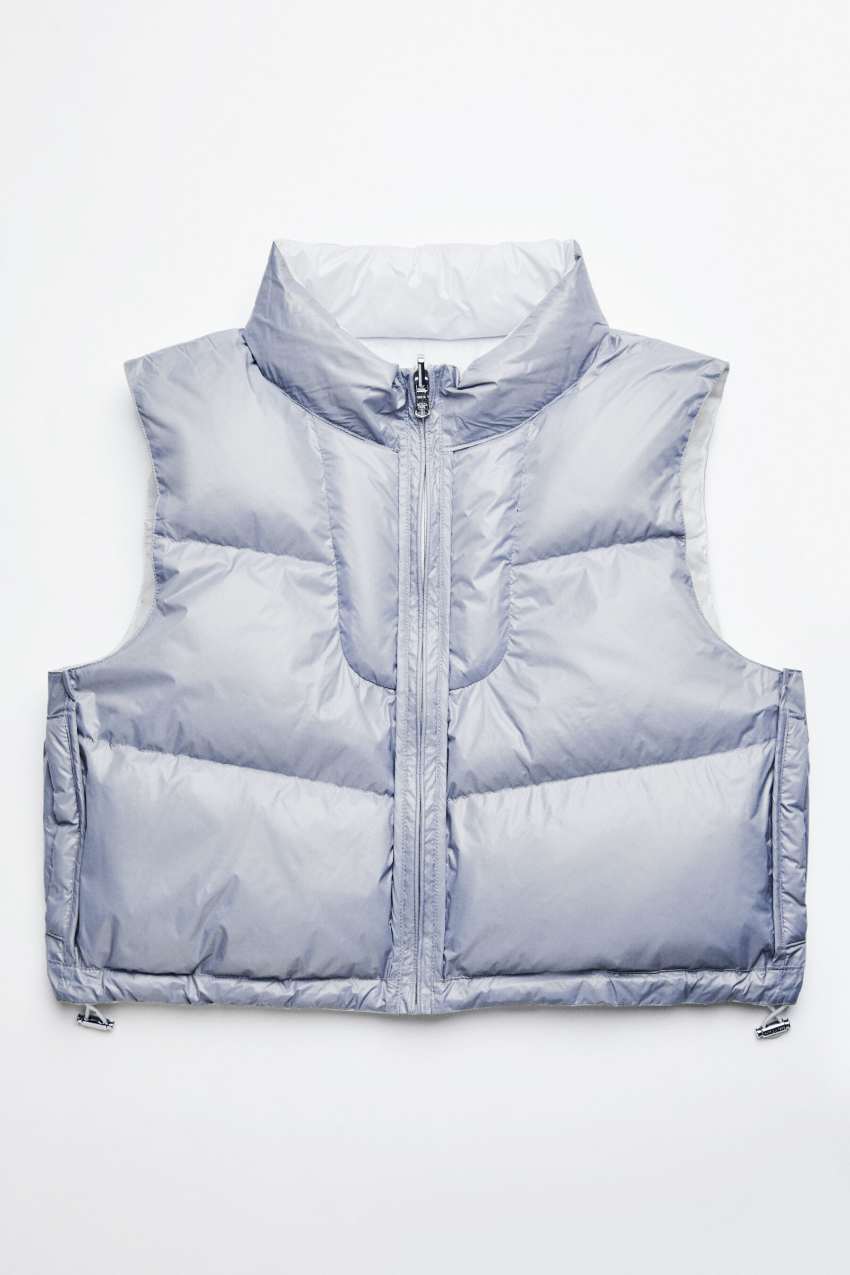 モヤンエクリ　AFRICA REVERSIBLE PADDED VEST モヤンエクリ AFRICA REVERSIBLE PADDED VEST モヤンエクリ AFRICA