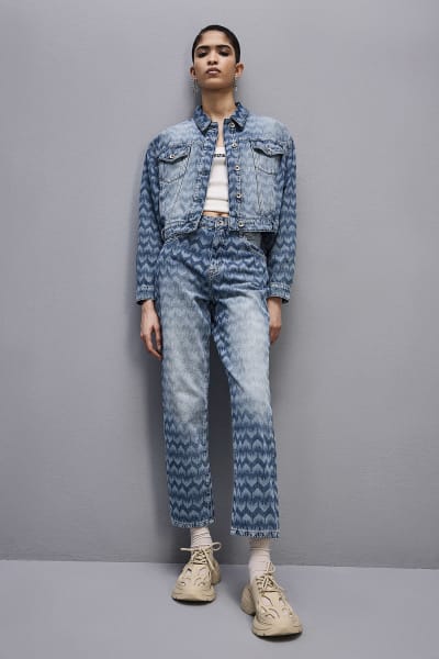 Jeans for women, stretch and embroidered denim | Patrizia Pepe
