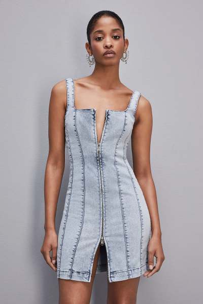 Skinny or Oversized Jeans Trendy Denim Dresses and Skirts Patrizia Pepe
