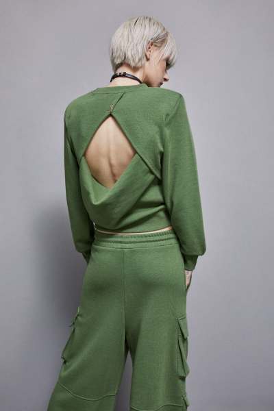 Saldi Patrizia Pepe Maglie e Felpe Donna Cardigan e Cachemire