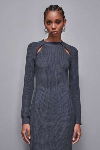 Vestito di lana bianco sale