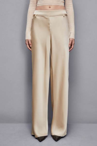Straight fit palazzo pants cheap