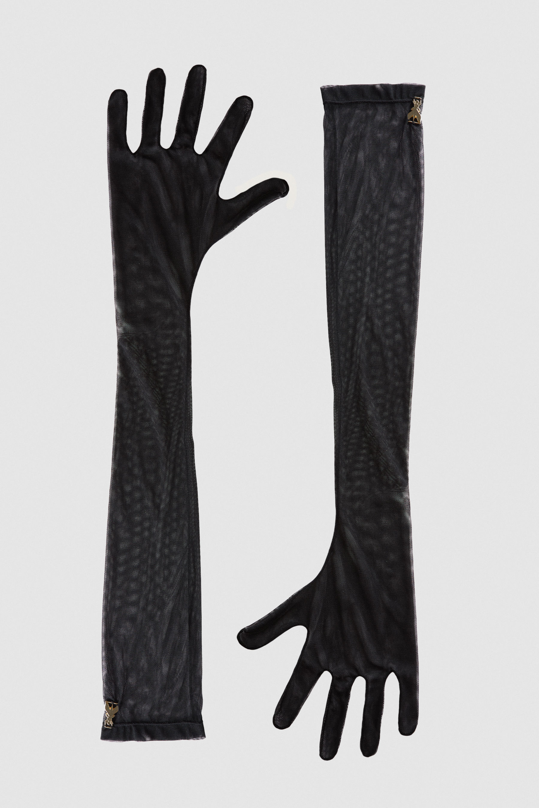 Gants Longs Strass Résille Pour Femme - Élégance Soirée, Brillance Et Confort