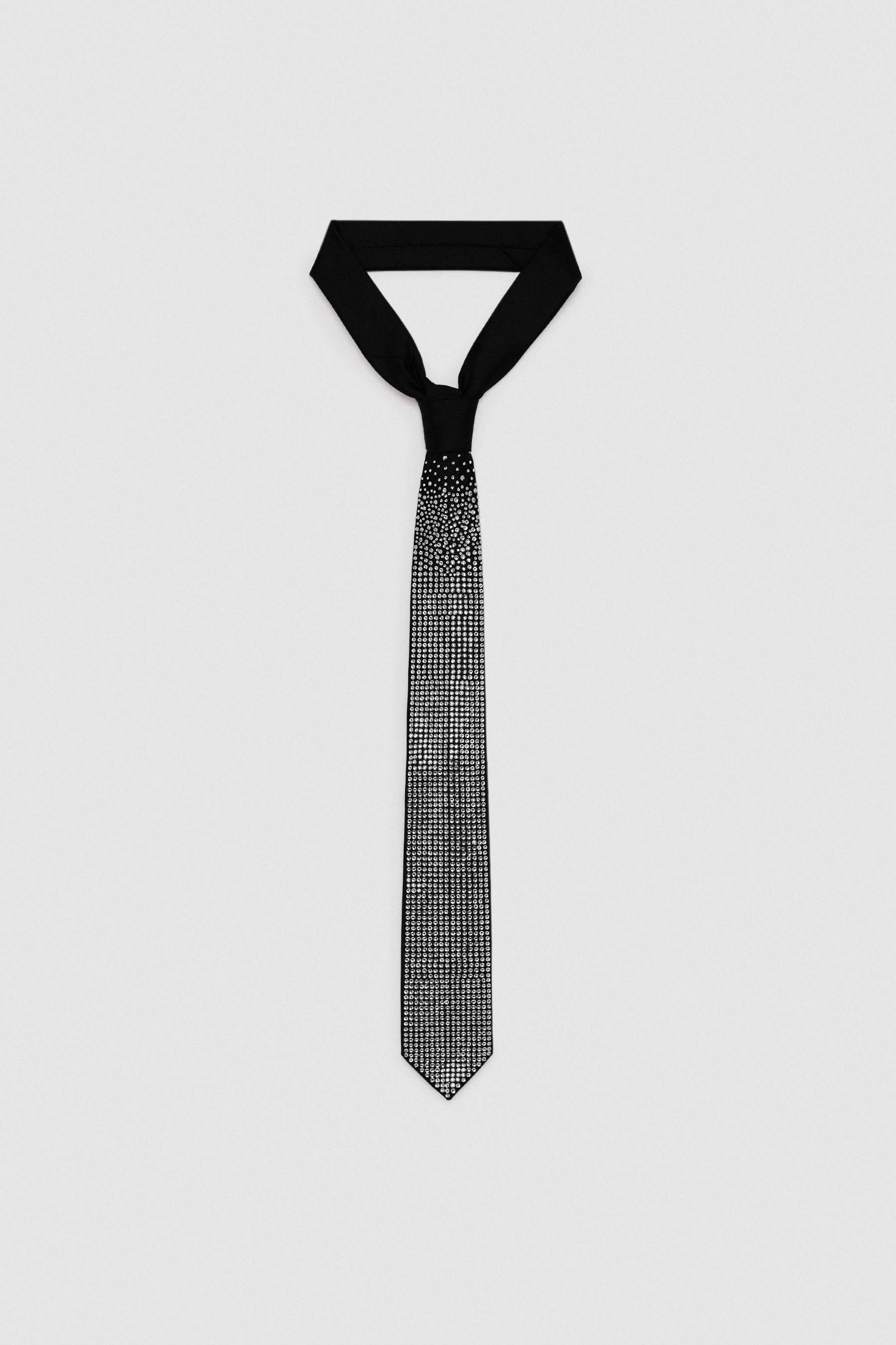 Cravate avec strass