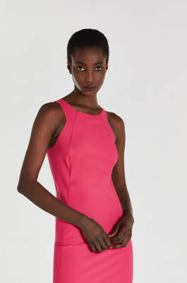 Midi sheath dress, Pink, Patrizia Pepe