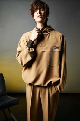 Over hooded sweatshirt, Beige, Patrizia Pepe