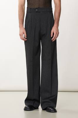 Soft pants with zipper, Grey, Patrizia Pepe