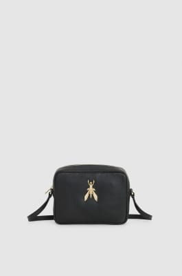 Camera case crossbody bag, Black, Patrizia Pepe