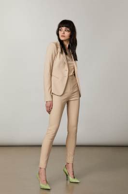 Slim pants, Beige, Patrizia Pepe