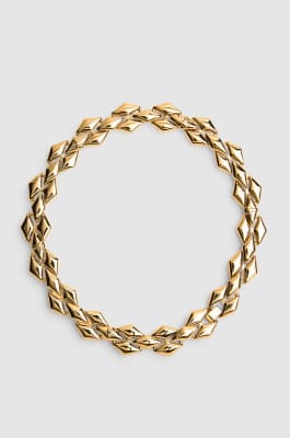 New Chain brass necklace, Gold, Patrizia Pepe