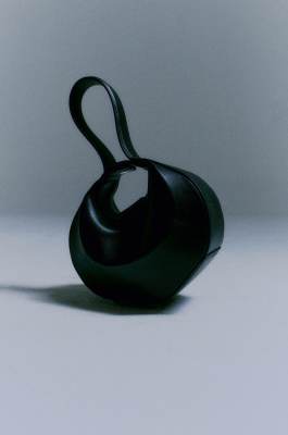 Small Hobo Bangle bag, Black, Patrizia Pepe