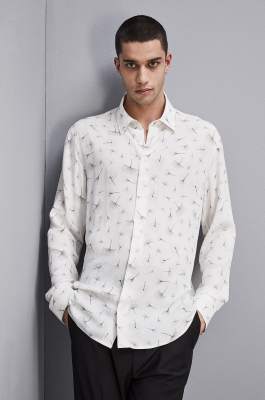 Soft twill viscose shirt, White, Patrizia Pepe