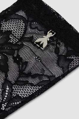 Long stretch lace gloves, Black, Patrizia Pepe