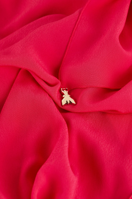 Crepe stole, Pink, Patrizia Pepe