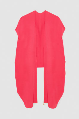 Crepe stole, Pink, Patrizia Pepe