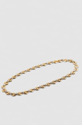 New Chain brass belt, Silver, Gold, Patrizia Pepe
