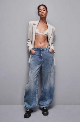 Flanell-BH, Grau, Patrizia Pepe