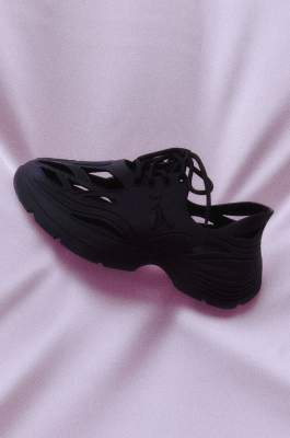 Gummy Pepe Sneakers, Black, Patrizia Pepe