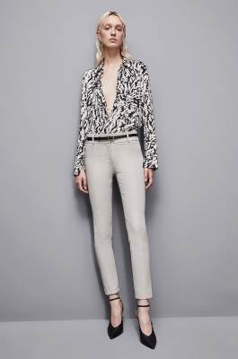 Slim pants, Grey, Patrizia Pepe